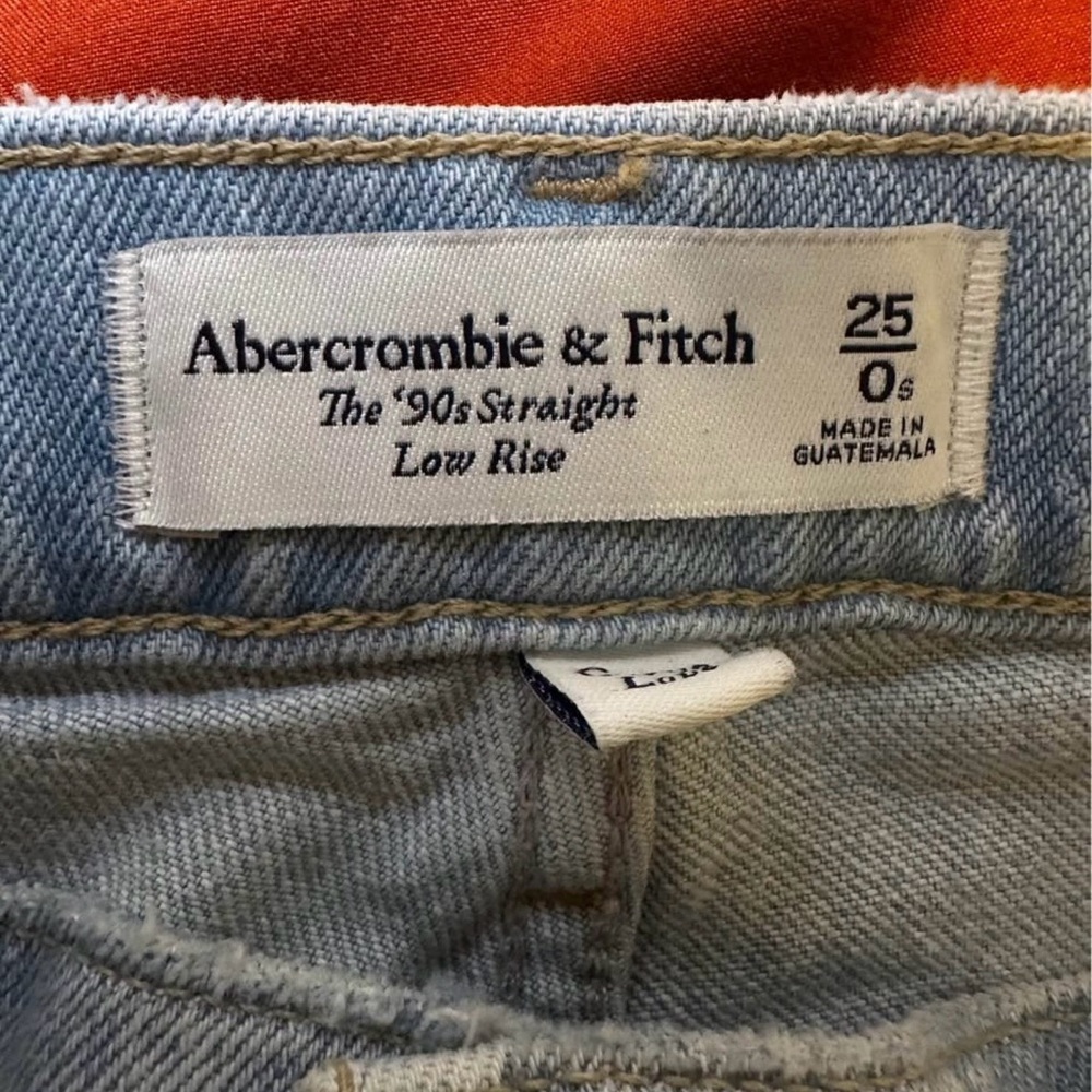 NWT 90s straight Abercrombie jeans - Picture 2 of 2